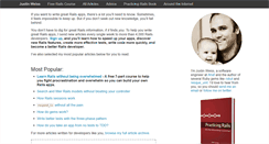 Desktop Screenshot of justinweiss.com